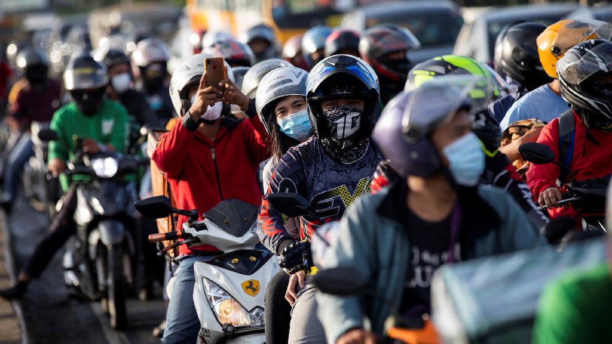 FOTO: Mengintip Lockdown Manila di Tengah Serbuan Covid
