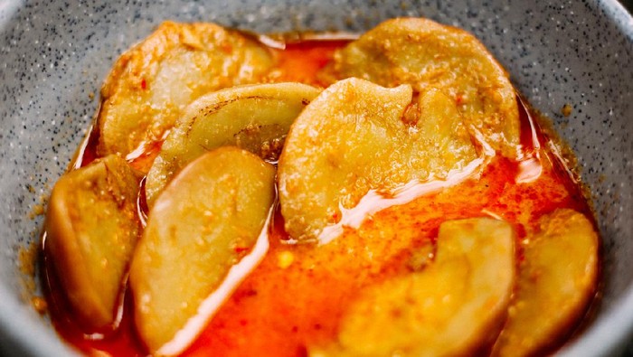 Semur jengkol or jengkol stew is indonesian traditional food menu