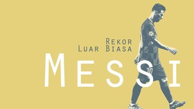 INFOGRAFIS: Rekor Luar Biasa Messi