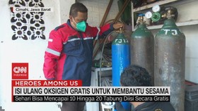 VIDEO: Isi Ulang Oksigen Gratis Untuk Membantu Sesama