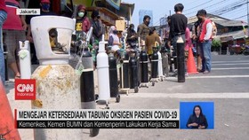 VIDEO: Mengejar Ketersediaan Tabung Oksigen Pasien Covid-19