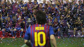 FOTO: Sampai Jumpa, Lionel Messi