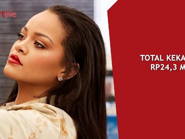 Rihanna Resmi Bergelar Wanita Terkaya di Dunia Setelah Oprah Winfrey