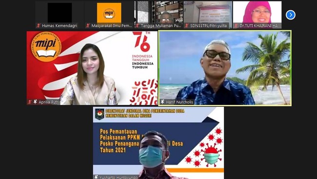 Para kepala desa didorong agar memiliki kepemimpinan, integritas, dan kemampuan berinovasi sehingga mampu menyelenggarakan pemerintahan desa yang baik.