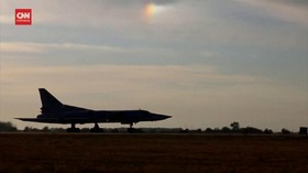 VIDEO: Jet Rusia Terbang Pantau Perbatasan Afghanistan