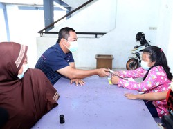 Walkot Semarang Kunjungi Anak yang Kehilangan Orang Tua Gegara Corona