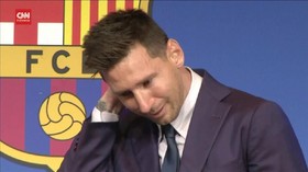 VIDEO: Detik-detik Messi Menangis Berpisah dengan Barcelona