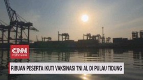 VIDEO: Vaksin TNI AL Pulau Tidung
