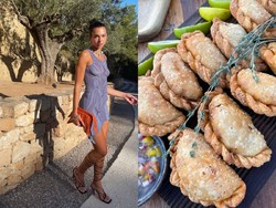 Kocak! Kylie Jenner hingga Dua Lipa Cicip Makanan Warga Lokal Indonesia