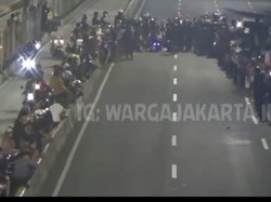 Viral Balapan Liar Tutup Jalan di Gunung Sahari Jakpus!