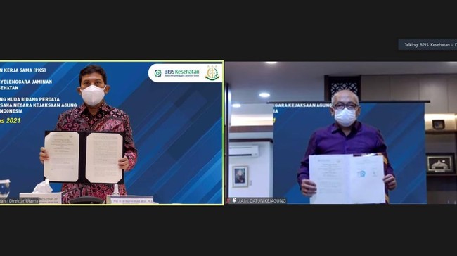 BPJS Kesehatan resmi menjalin kerja sama dengan Jaksa Agung Muda Bidang Perdata dan Tata Usaha Negara (Jamdatun).