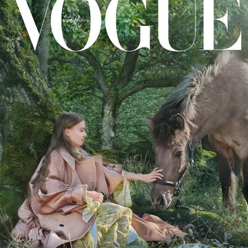 img-title Tampil di Cover Perdana Vogue Scandinavia, Greta Thunberg Kritik Industri Fast Fashion