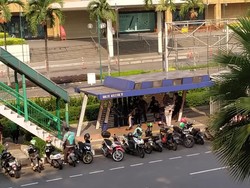 Dulu Dihias Demi Asian Games, Kini Halte Atletik Tak Berfungsi