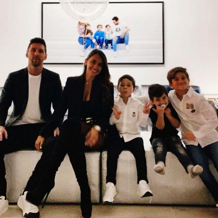 <p>Dari pernikahan mereka, Lionel Messi dan Antonella Rocuzzo telah dikaruniai tiga orang anak. Mereka adalah Thiago, Mateo, dan Ciro yang sanat tampan. (Foto: Instagram @leomessi)</p>