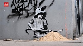 VIDEO: 6 Grafiti Ala Banksy yang Bermunculan di Inggris
