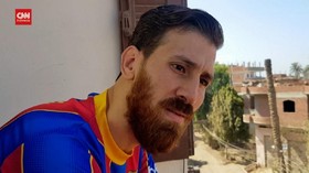 VIDEO: 'Kembaran' Kecewa Messi Keluar dari Barcelona