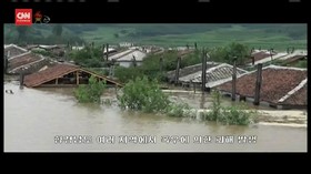 VIDEO: Kim Jong-Un Kirim Tentara Atasi Banjir Bandang di Koru