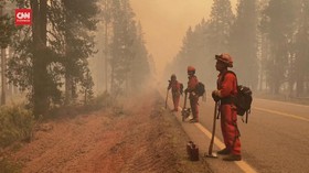 VIDEO: AS Dilalap Dixie Fire, Kebakaran Terparah Kedua