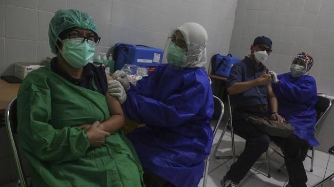 Satgas Covid-19 mencatat keterisian RS di Indonesia saat ini masih jauh di bawah ambang batas WHO yang berjumlah 60 persen.