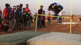 FOTO: Olimpiade Tenda ala Anak-anak Pengungsi Suriah