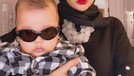 Gaya Baby Boss Ukkasya Pakai Kacamata Hitam