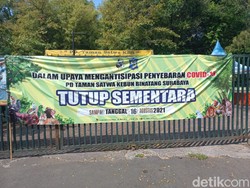 Sama Seperti PPKM, Penutupan Kebun Binatang Surabaya Juga Diperpanjang