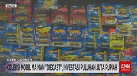 VIDEO: Koleksi Mainan Diecast, Investasi Puluhan Juta Rupiah