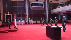 Sertijab, Eks Danpaspampres Resmi Jabat Pangdam V/Brawijaya