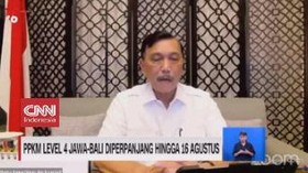 VIDEO: Pemerintah Resmi Perpanjang PPKM Level 4