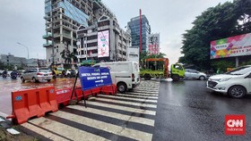 PPKM Level 4 Perpanjangan, Jalanan di Ibu Kota Ramai Lancar