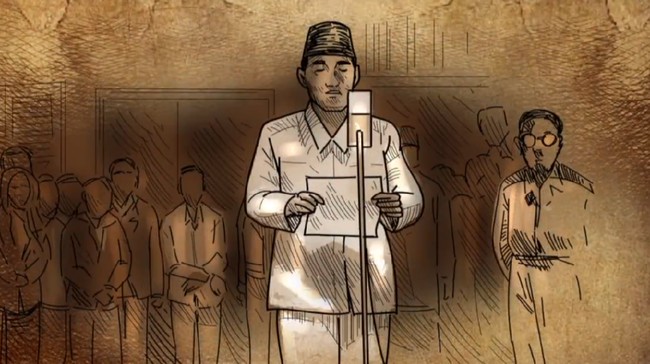 Rumah Digital Indonesia menyajikan kisah sejarah proklamasi kemerdekaan Indonesia yang dikemas dalam konten animasi menarik.