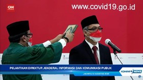VIDEO: Eks Timses Jokowi Dilantik Jadi Dirjen di Kominfo