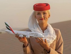 Viral Pramugari Cantik di Puncak Burj Khalifa, Ternyata Ini Identitas Aslinya