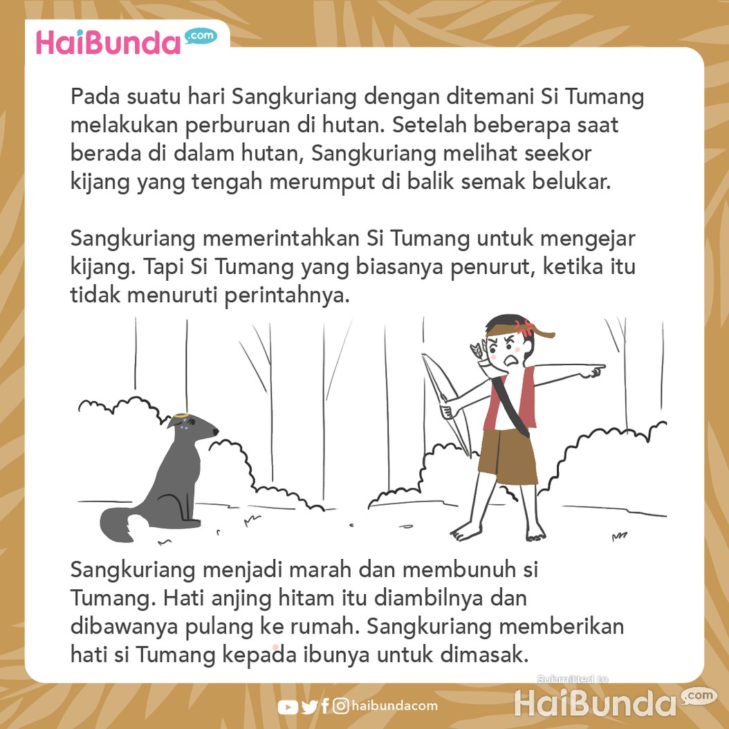 Cerita Nusantara Sangkuriang