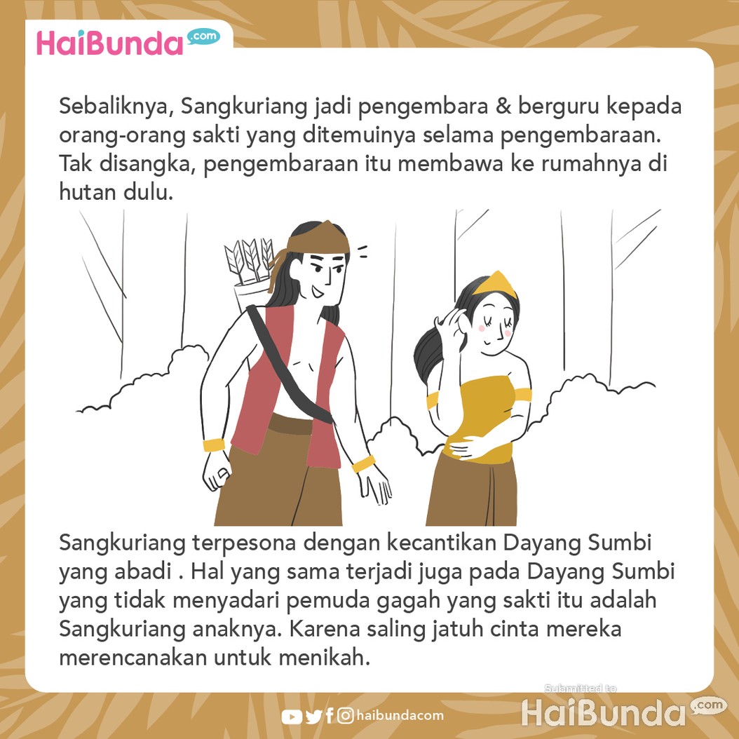 Cerita Nusantara Sangkuriang
