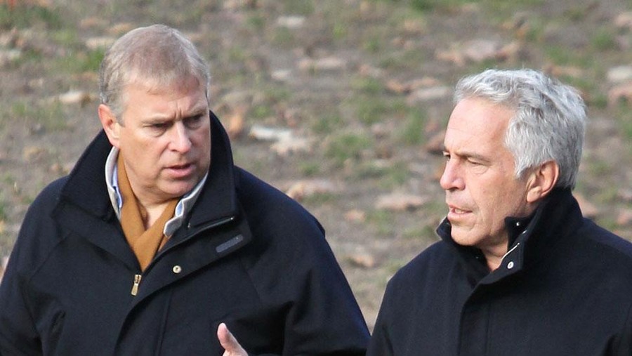 Pangeran Andrew dan Jefferey Epstein.