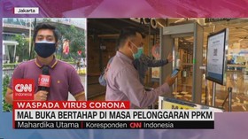 VIDEO: Mal Buka Bertahap di Masa Pelonggaran PPKM