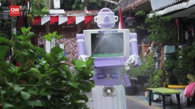 VIDEO: Delta, Robot 'Dapur' Pembantu Pasien Isoman Surabaya