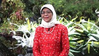 7 Potret Halimah Yacob, Muslimah yang Jadi Presiden Singapura
