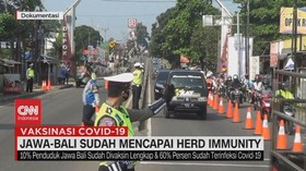 VIDEO: Jawa-Bali Sudah Mencapai Herd Immunity