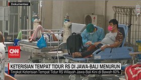 VIDEO: Keterisian Tempat Tidur RS di Jawa-Bali Menurun