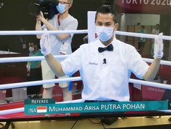 Kisah Boy Pohan Wujudkan Mimpi Pimpin Final Tinju Olimpiade