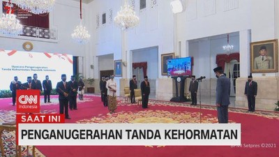 VIDEO: Penganugerahan Tanda Kehormatan Republik Indonesia