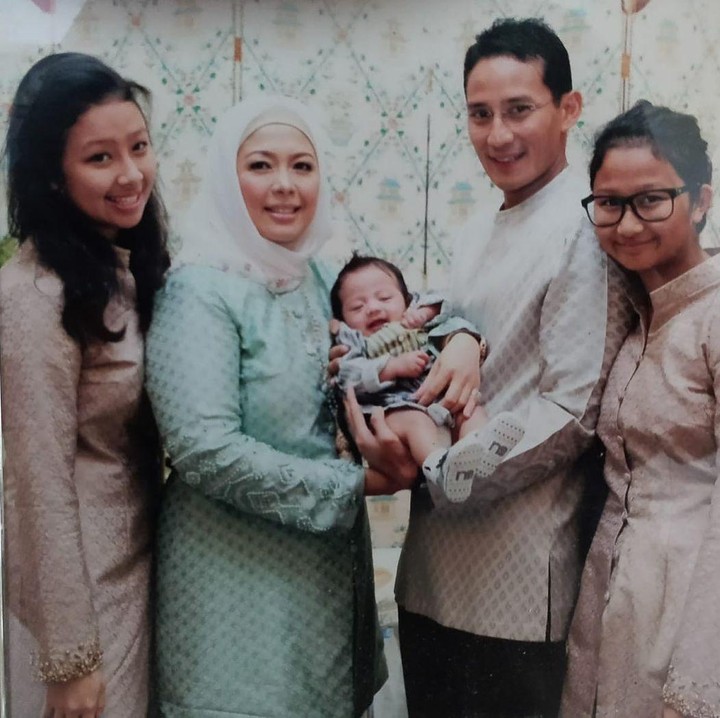 <p>Menteri Pariwisata dan Ekonomi Kreatif (Menparekraf) Sandiaga Uno, memiliki seorang anak laki-laki bernama Sulaiman Saladdin Uno, Bunda.  (Foto: Instagram @nurasiauno)</p>