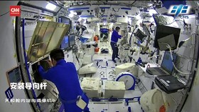 VIDEO: Astronaut China Aktifkan Ruang Gravitasi di Tiangong