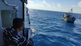 Kapal Vietnam Terobos Wilayah RI 5 Nm, Diduga Curi Ikan 2 Ton