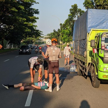 Jatuh Terseret di Aspal, Virnie Ismail Alami Penggumpalan Darah di Mata