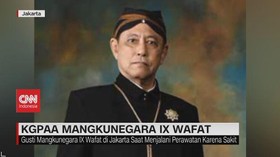 VIDEO: KGPAA Mangkunegara IX Tutup Usia