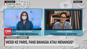 VIDEO: Messi Ke Paris, Fans Bahagia Atau Menangis?