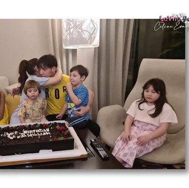 Momen Celine Evangelista Rayakan Ultah Stefan William